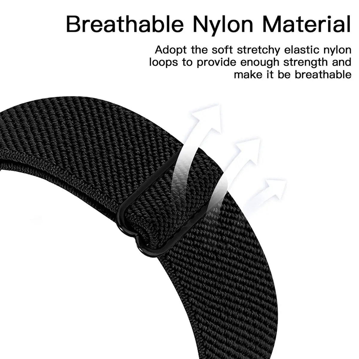 Elastic Nylon Loop Watch Band For Huawei Watch Fit 3 2 1 Strap Replacement Wristband For Huawei Fit4 Bracelet Correa Accessories