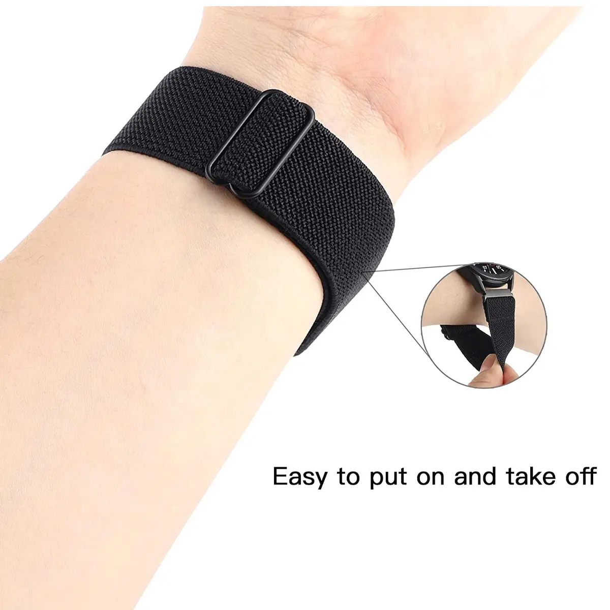 Elastic Nylon Loop Watch Band For Huawei Watch Fit 3 2 1 Strap Replacement Wristband For Huawei Fit4 Bracelet Correa Accessories