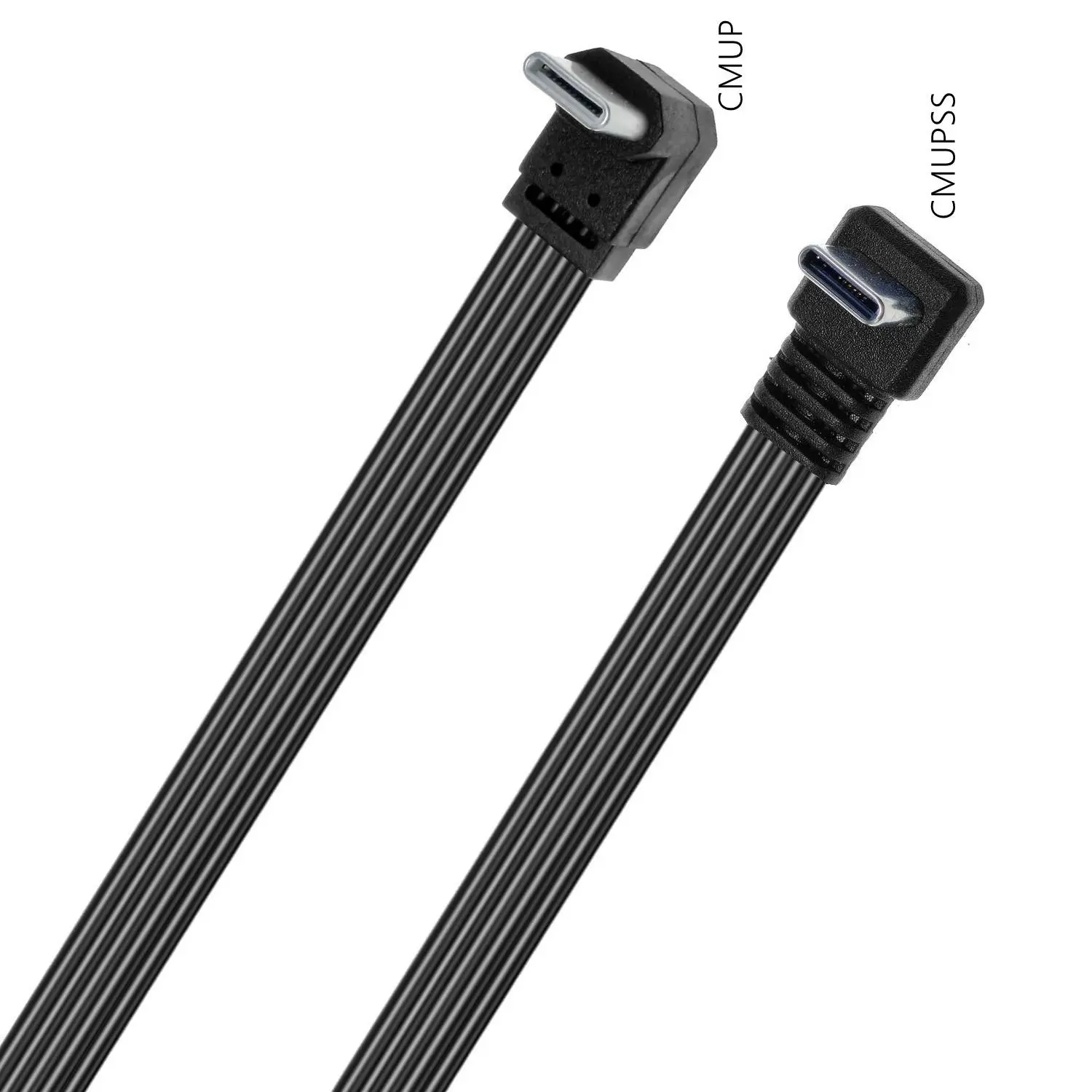 10CM 20CM 30CM 10CM 5CM USB 2,0 Typ-C Flache Kabel Verlängerung FPC Kabel USB 2,0 USB-C 90 ° Up/Unten Abgewinkelt Stecker 5CM-1M