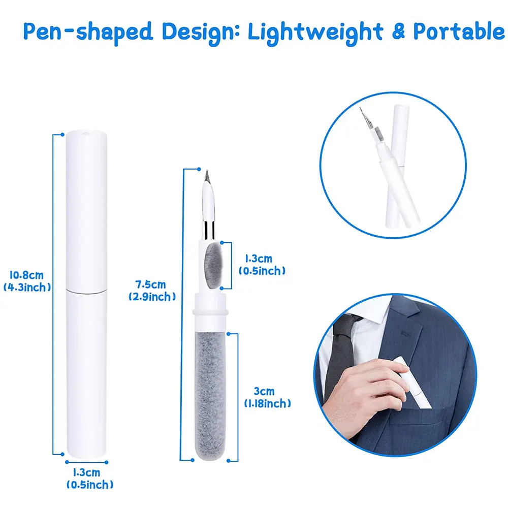 Bluetooth Earphone Cleaning Tools for Airpods Pro 1 2 3 Earbuds Case Cleaning Pen Bursh Kits for Samsung Xiaomi Airdots Huawei