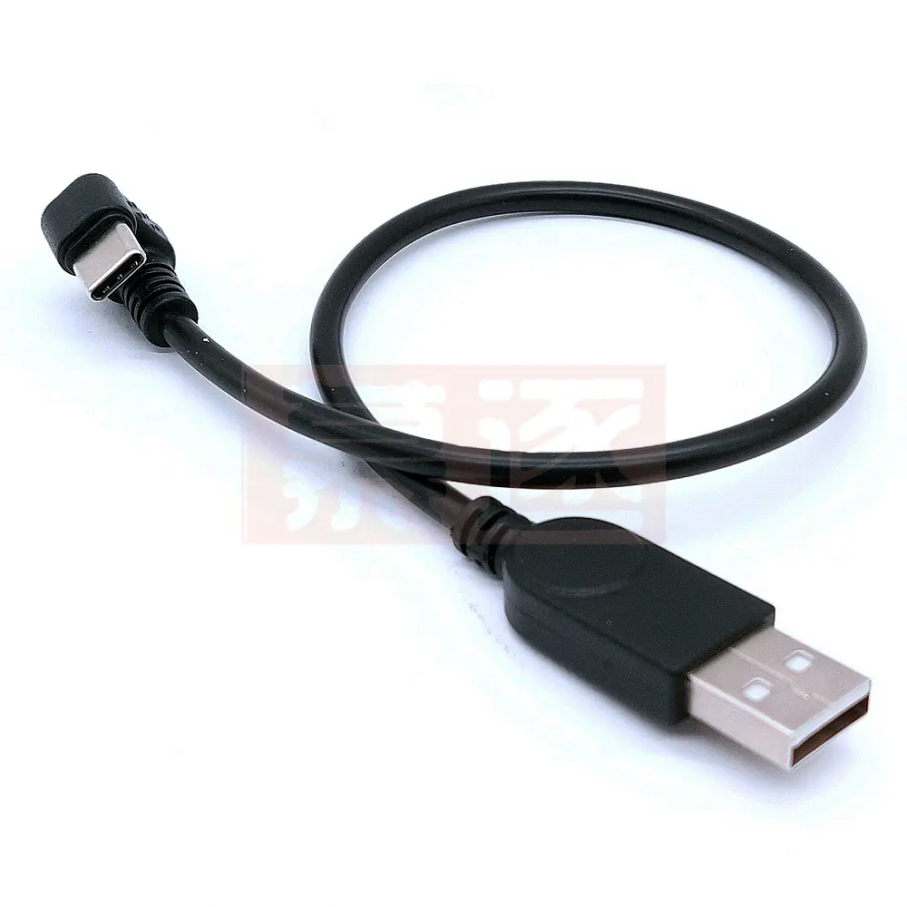 180 Degree Up Right Angle USB 3.1 Type C Male to Female Micro Mini Type-C USB otg USB-C Charging Data Converter Adapter Cable