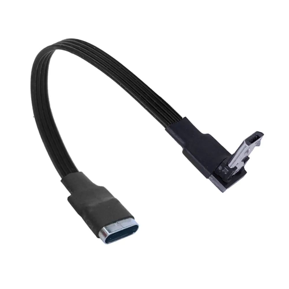 5CM-3M 90 Angle Type-C Female To Micro B Mini Type-c Micro USB UP & Down & Left & Right Male USB Charger Data  cable adapter