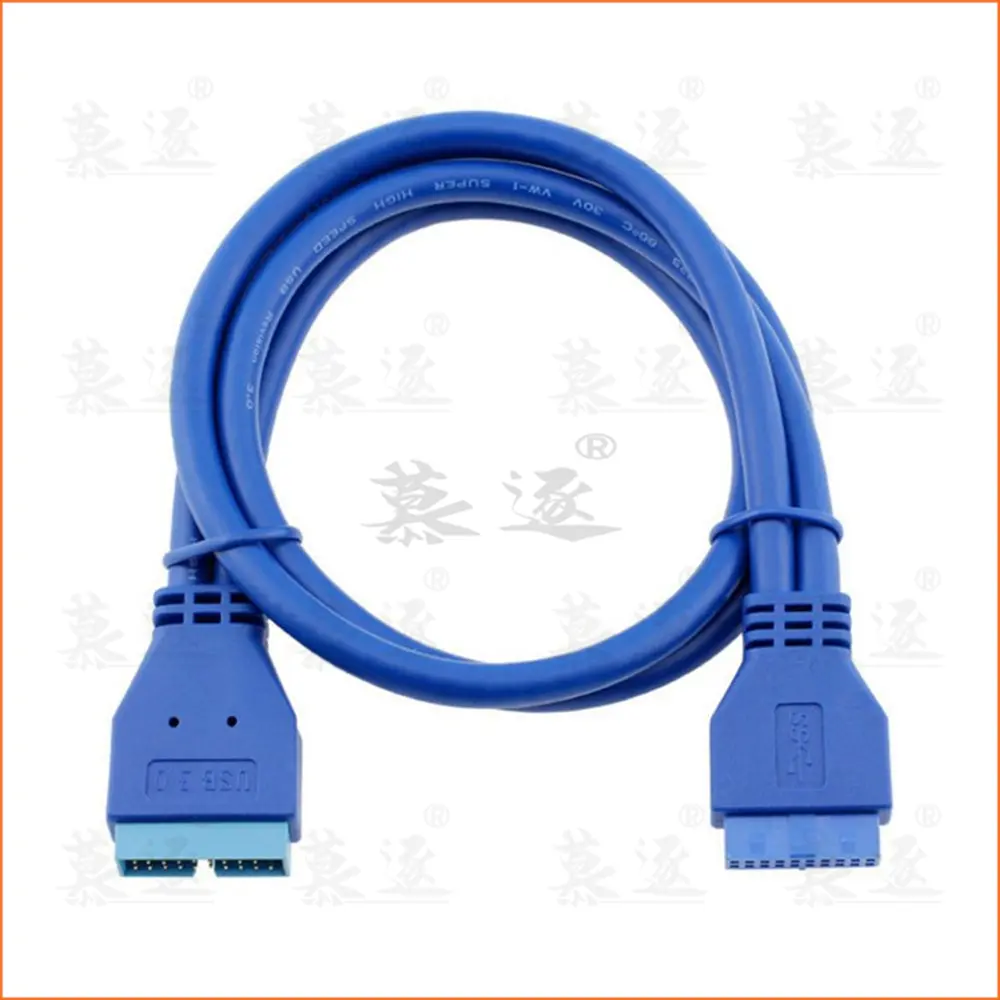 USB 3.0 20pin Male to Male Male to Female Female to Female Motherboard Cable 50cm For Asus Gigabyte Msi Onda Inte
