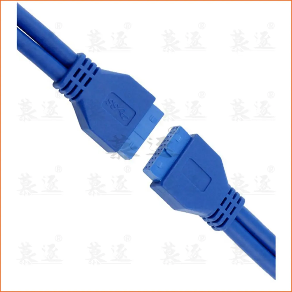 USB 3.0 20pin Male to Male Male to Female Female to Female Motherboard Cable 50cm For Asus Gigabyte Msi Onda Inte
