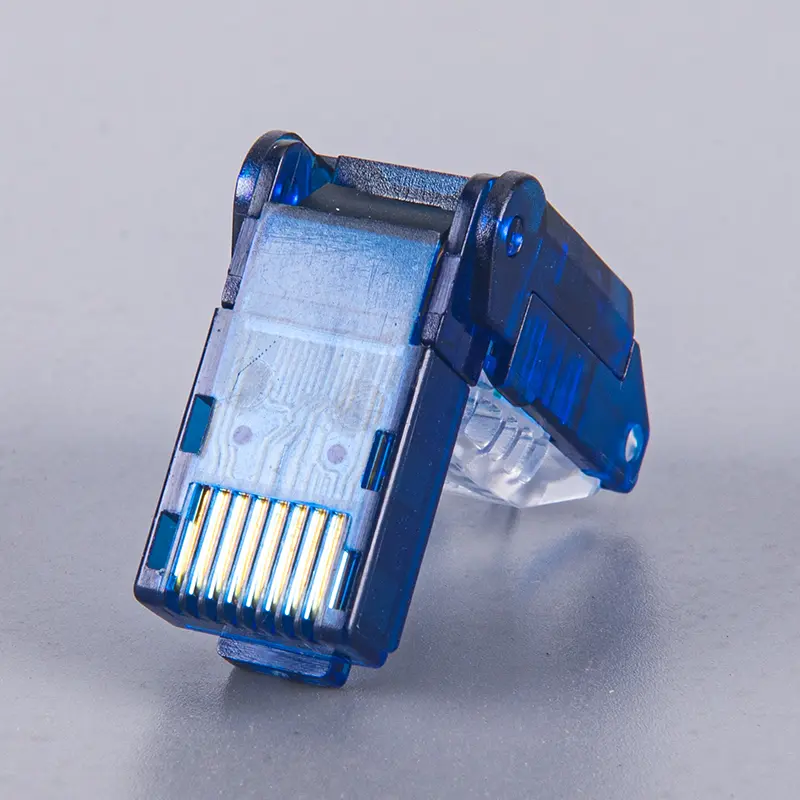 Linkwylan RJ45 Cat6 UTP Field Connector Modular Crimp Design Compatible with Cat.5e/6 24AWG-26AWG Installation Cable