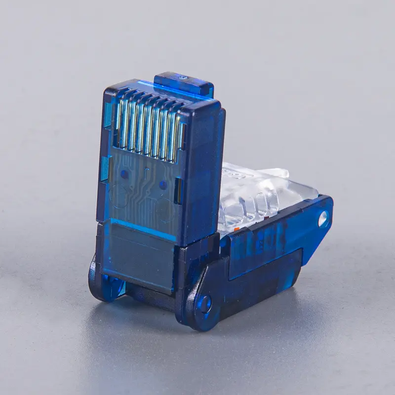 Linkwylan RJ45 Cat6 UTP Field Connector Modular Crimp Design Compatible with Cat.5e/6 24AWG-26AWG Installation Cable