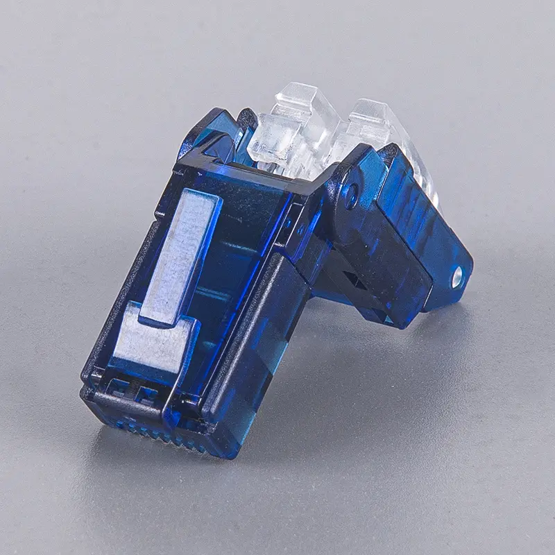 Linkwylan RJ45 Cat6 UTP Field Connector Modular Crimp Design Compatible with Cat.5e/6 24AWG-26AWG Installation Cable