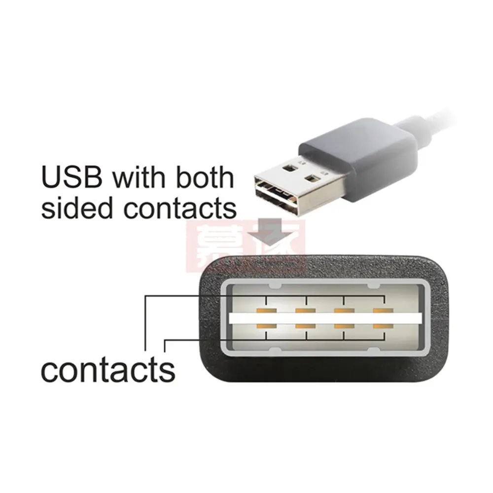 USB 2,0 Links & Rechts computer verlängerung kabel 1M USB 2,0 Typ A Stecker auf A Stecker Kabel Hallo-geschwindigkeit 480 Mbps S
