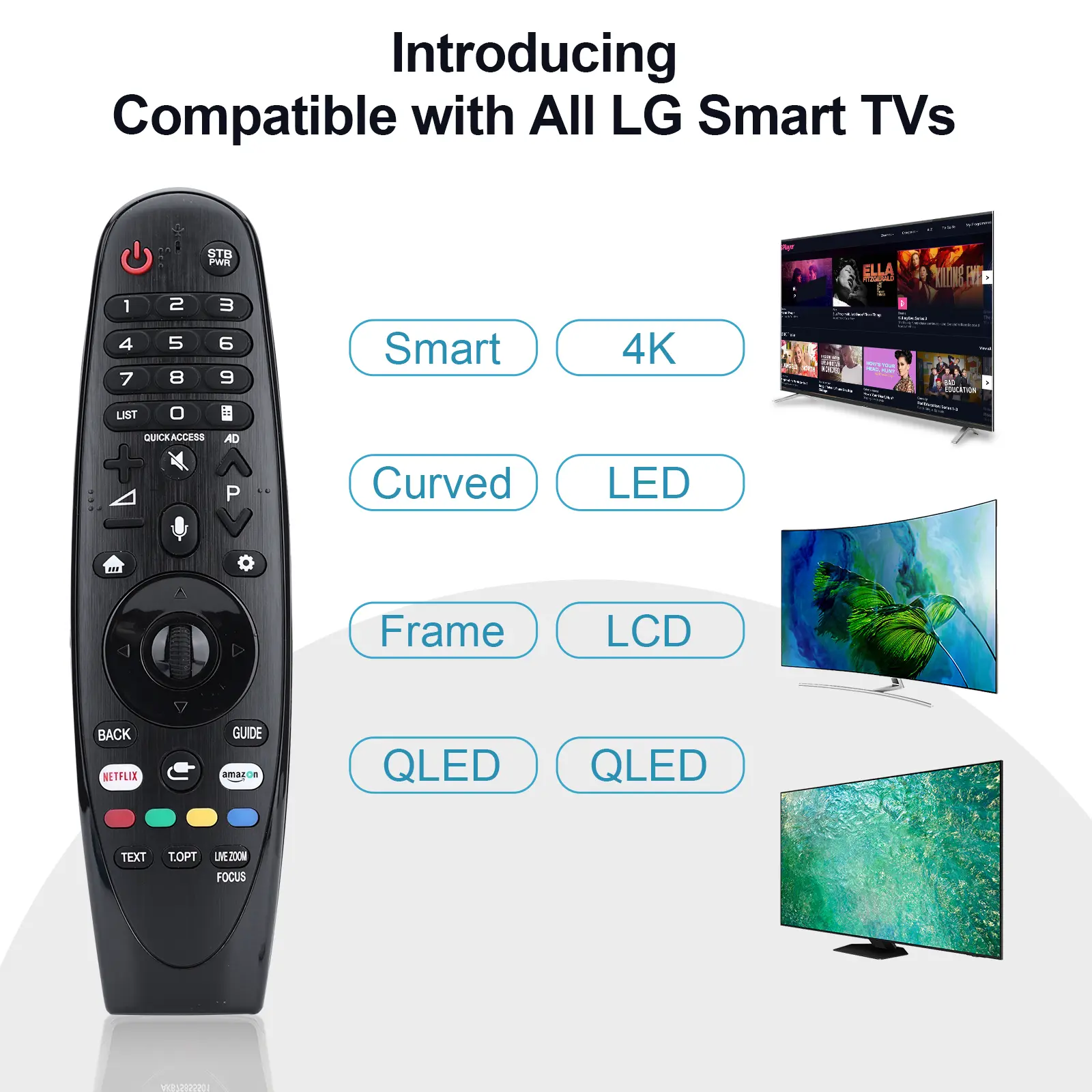 An-Mr18Ba Mr18Ba Magic Remote with Voice Search and Laser for Lg