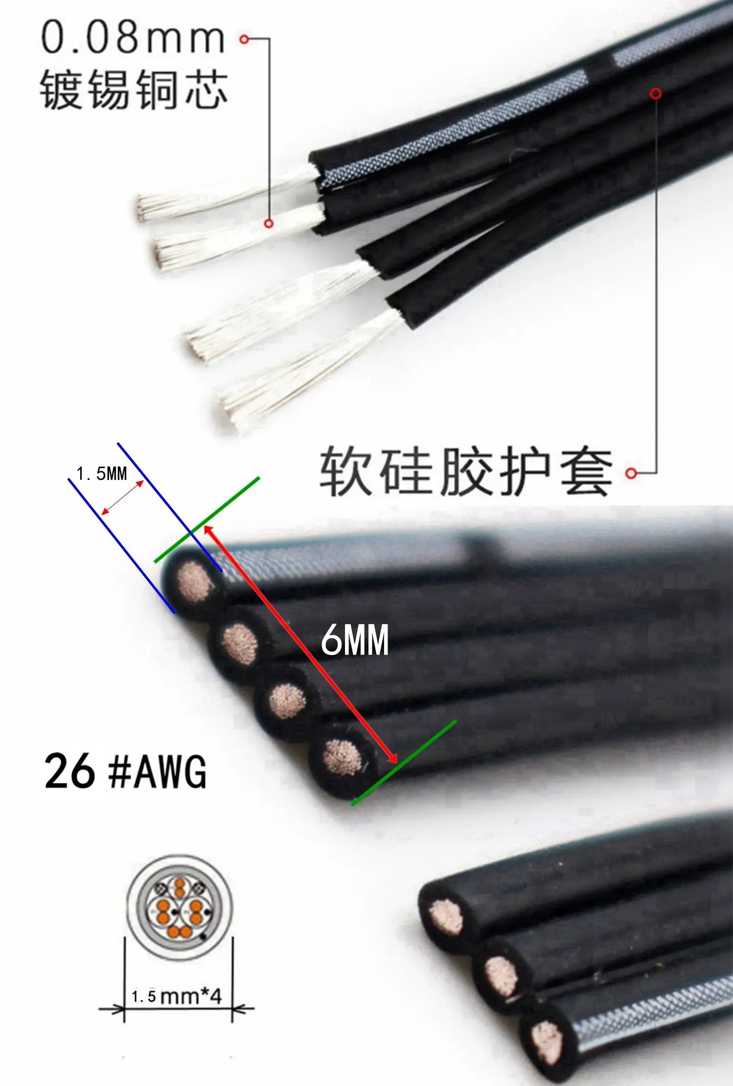 USB Micro USB Male to USB Male 90 Degree Up, Down, Left and Right Angle Data Charging Connector Cable, 10cm 20cm 50cm for Tablet