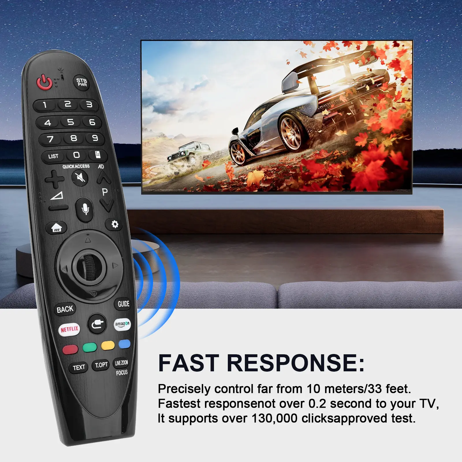 An-Mr18Ba Mr18Ba Magic Remote with Voice Search and Laser for Lg