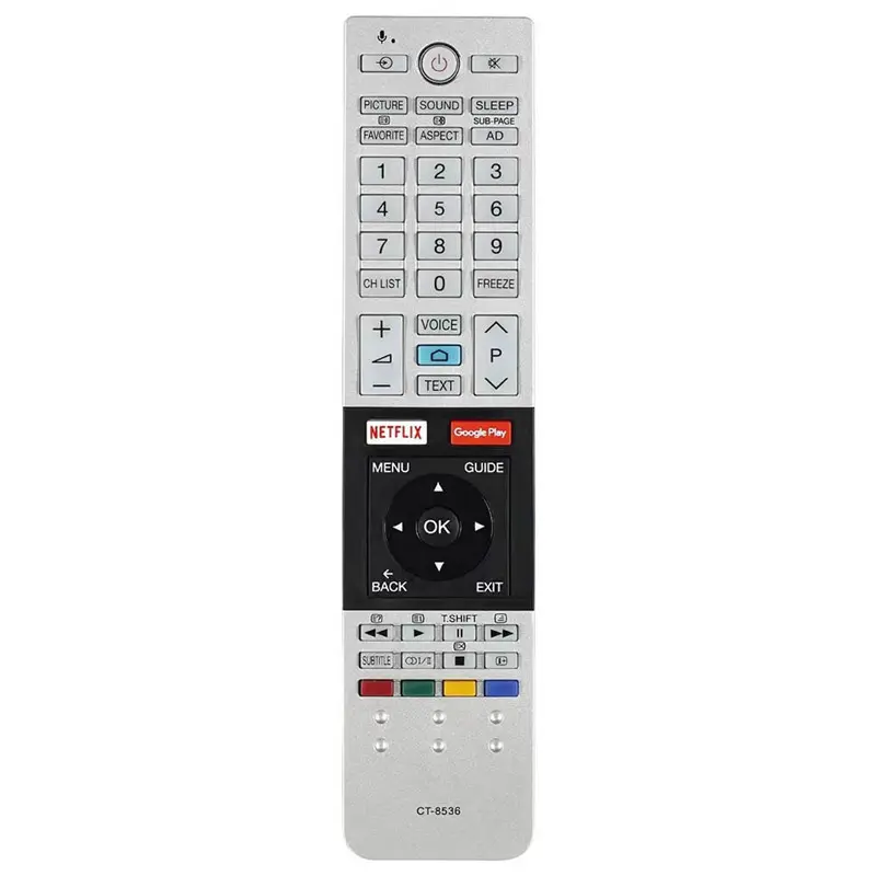 CT-8536 Sub CT-8516 CT-8517 CT-8528 CT-8533 Remote Control For Toshiba LED HD TV 65U7750 55U775 55U7750 49U9750 43U7750V etc.