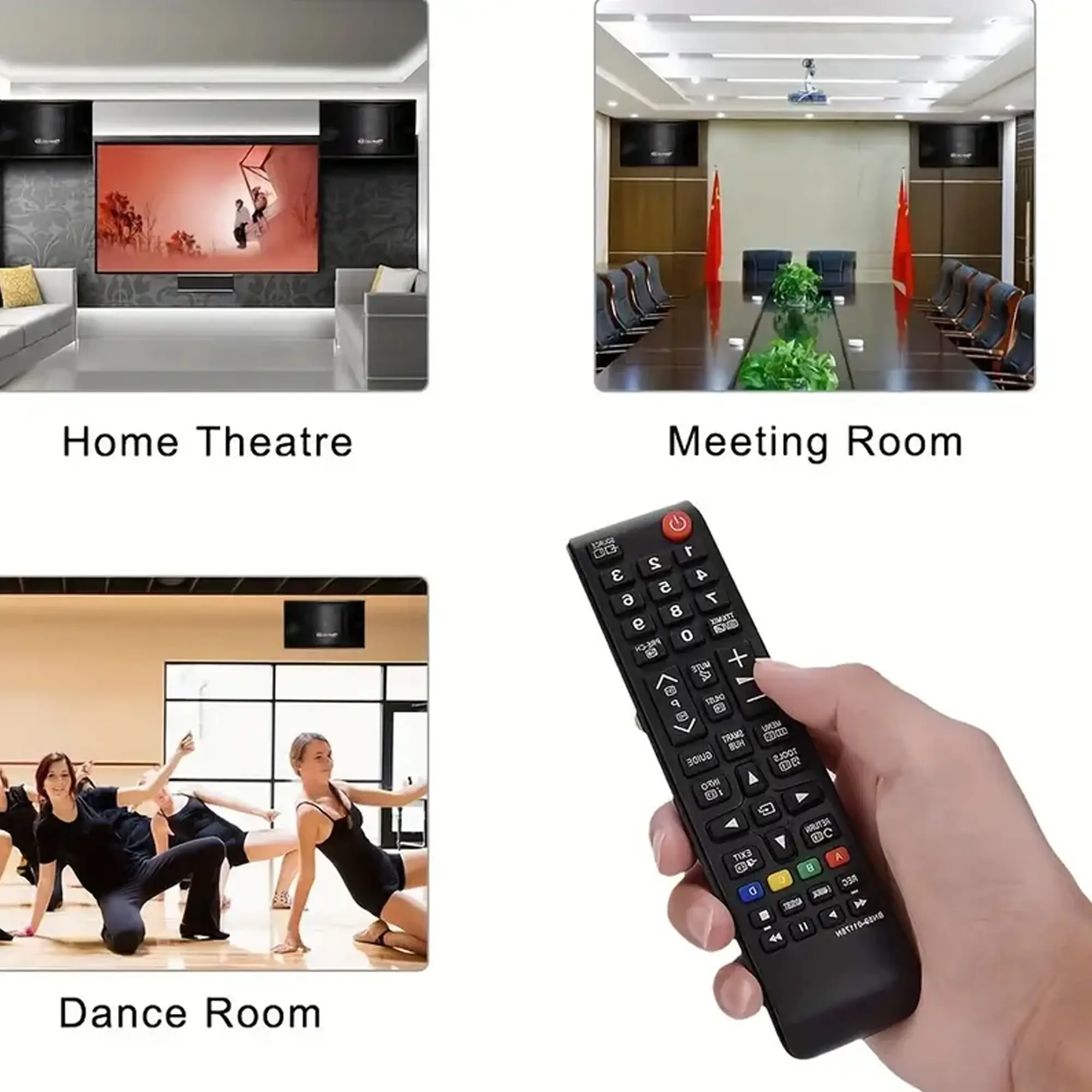 BN59-01175N Universal Remote Control Replacement Compatible with Samsung Series All Model TV for LCD LED HDTV 3D 4K Smart Tv