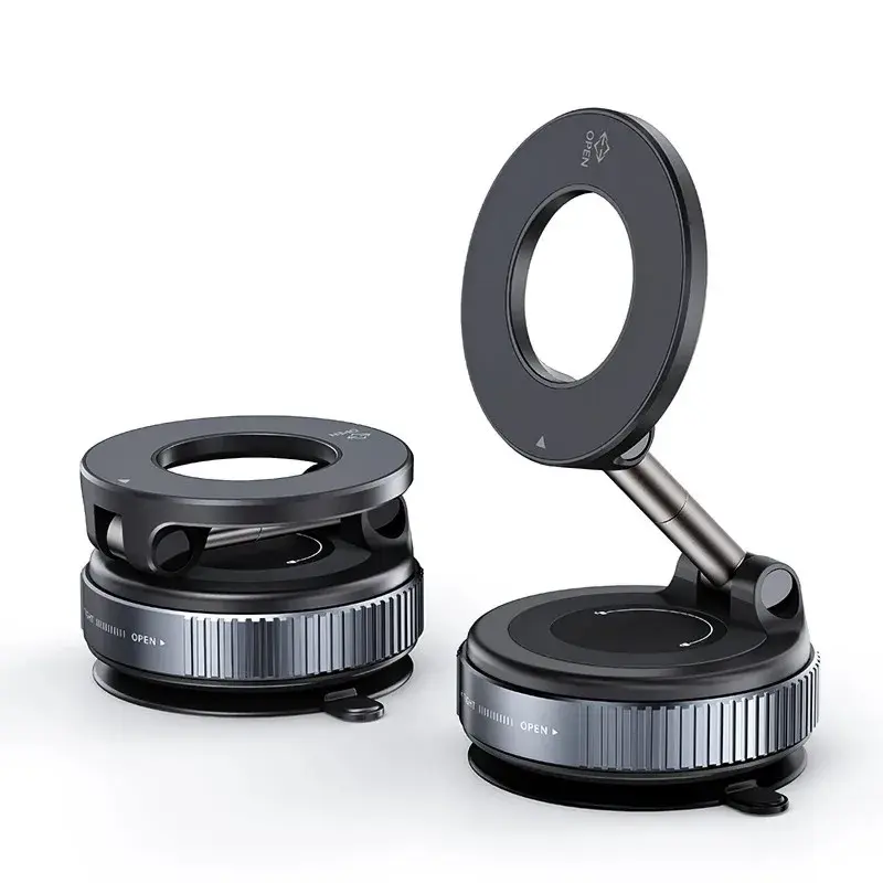 Xiaomi For Magsafe Car Phone Holder 360° Intelligent Vacuum Adsorption Phone Holder Car Mount Windshield Magnetic Stable Holder