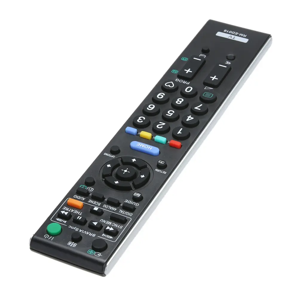 Television Remote Control Universal Television Controller Battery-powered Black for Sony RM-ED016 TV