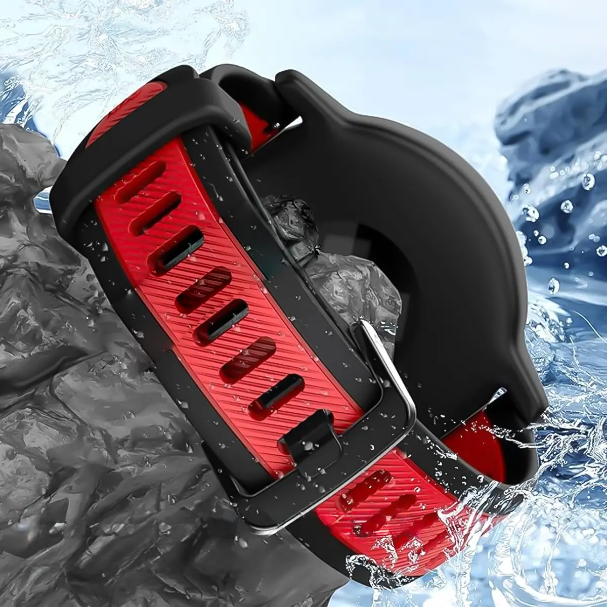 20 22mm Strap For Garmin Forerunner 165 265 255 Vivoactive 3 4 5 Venu 2 plus SQ 3 3S Silicone Watchband Wrist Bracelet