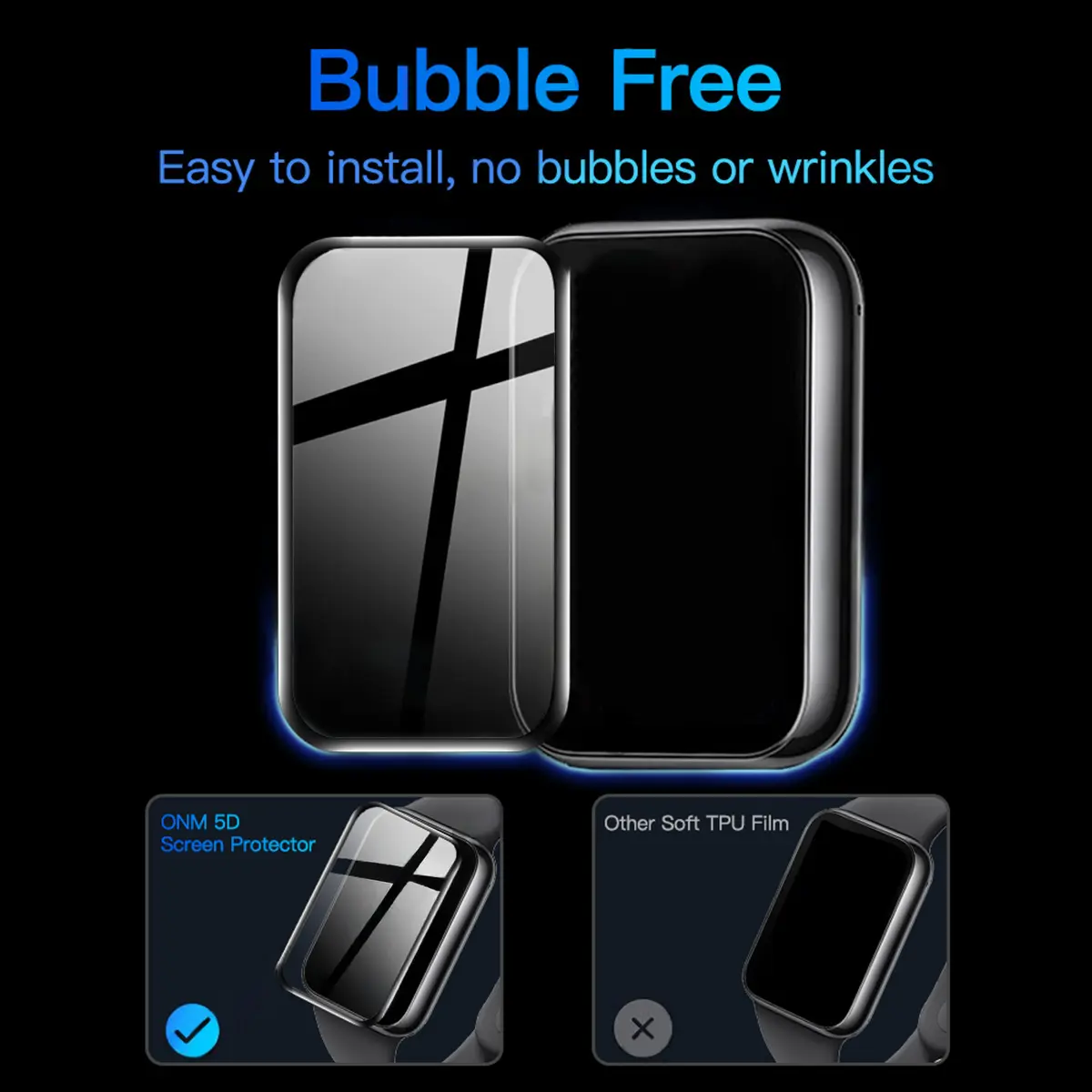 3D Protective Film for Xiaomi Mi Band 9 Pro Screen Protector Anti-scratch Soft Film MiBand 8 Pro Accessories (Not Glass)