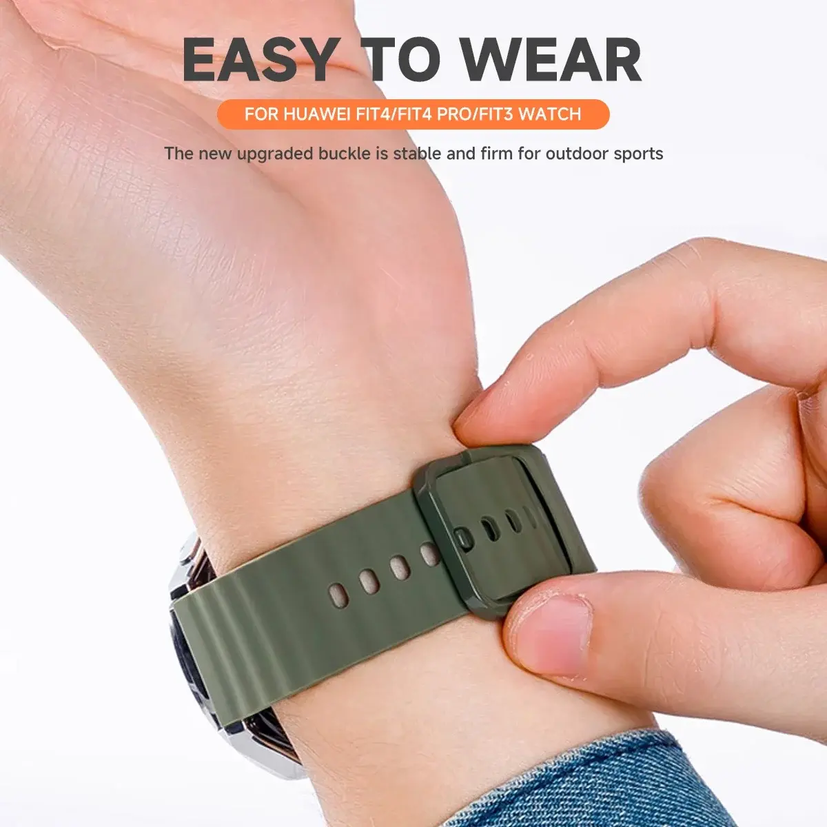 Silicone Sports Strap For Huawei Watch Fit 4Pro 4 3 Bracelet Correas Breathable Watchband for Huawei Watch Band Soft Wristband