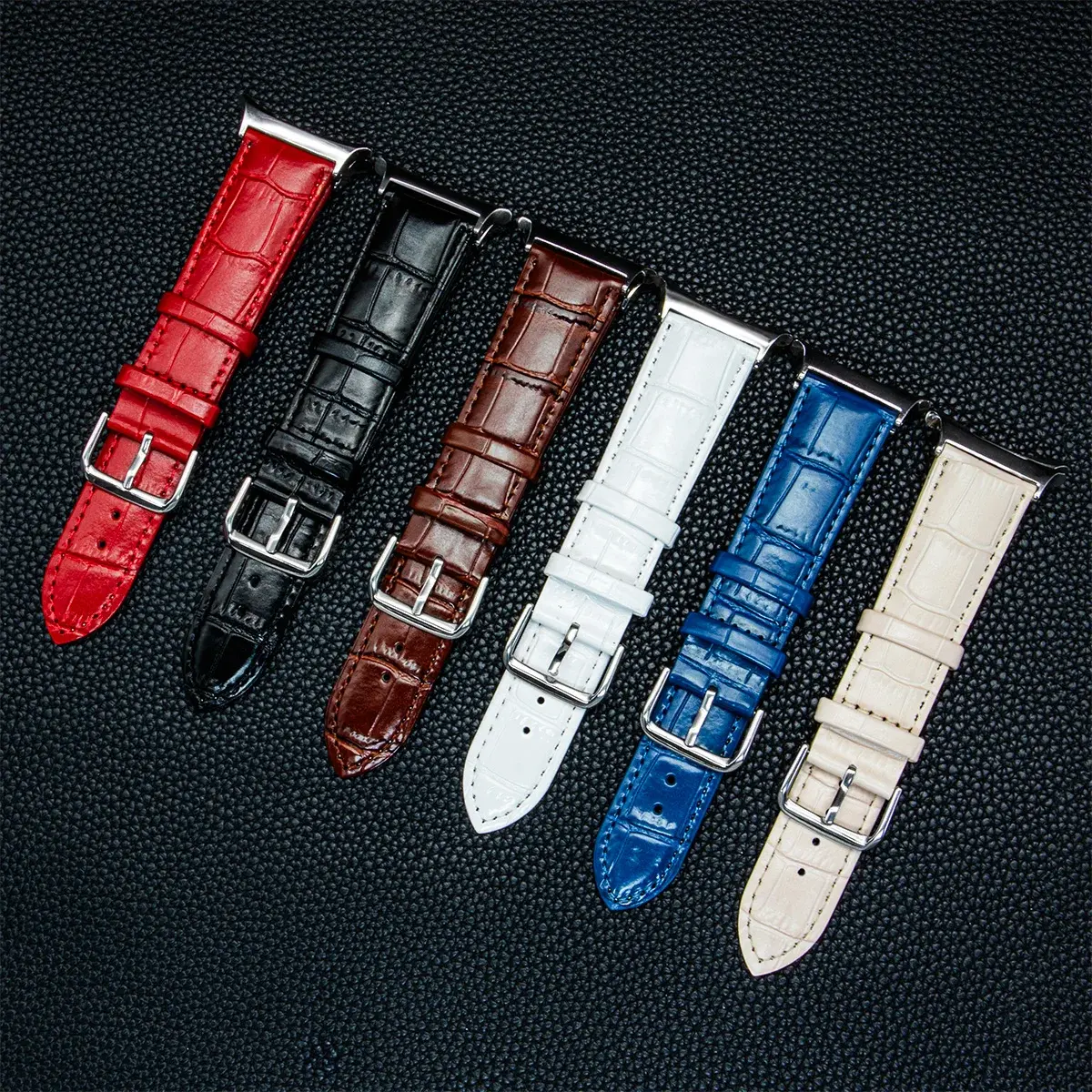 Leather Band for Samsung Galaxy Watch 7 Ultra 47mm No Gaps Strap Smart Watch Bracelet for Galaxy Watch 7Ultra Wristband Correa