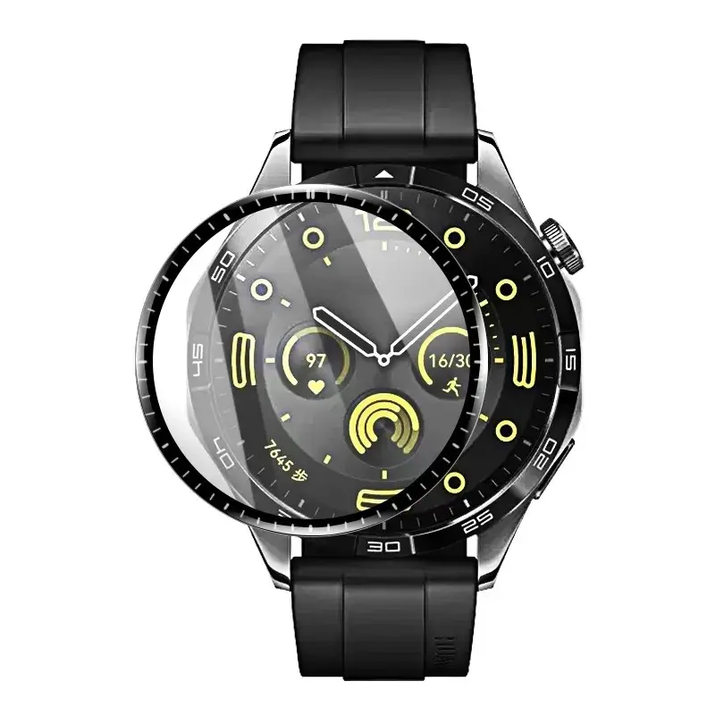 Full Coverage Protective Screen Protector for Huawei Watch GT 4 GT4 46mm 3D Curved Screen Protector Ultra-HD Film Accessories