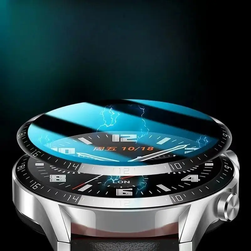 Full Coverage Protective Screen Protector for Huawei Watch GT 4 GT4 46mm 3D Curved Screen Protector Ultra-HD Film Accessories