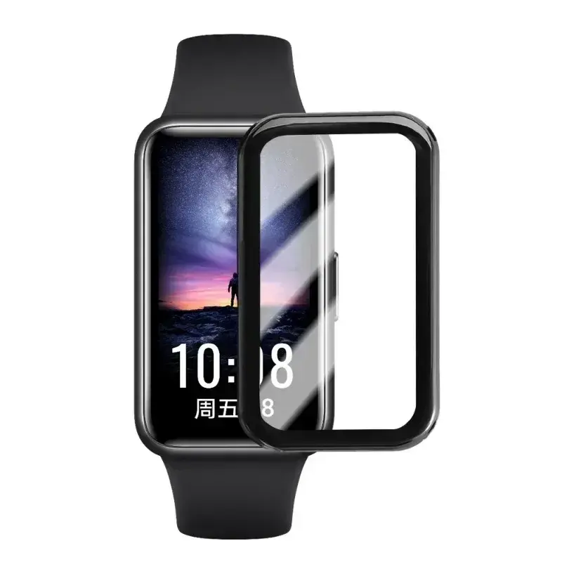 1-5PCS 3D Curved Protective Glass For Xiaomi Band 8 9 Active Smart Watch Screen Protector Films Cover Smartwatch Accessories