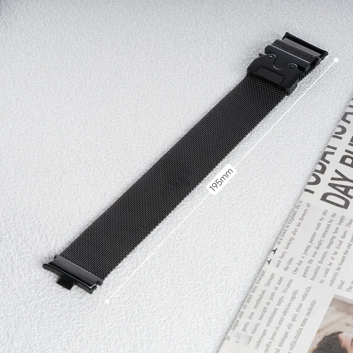 Milanese Metal Band for Redmi Watch 4 5 Watchband Stainless Steel Link Bracelet for Xiaomi Mi Band 9Pro/8Pro Smart Accessories
