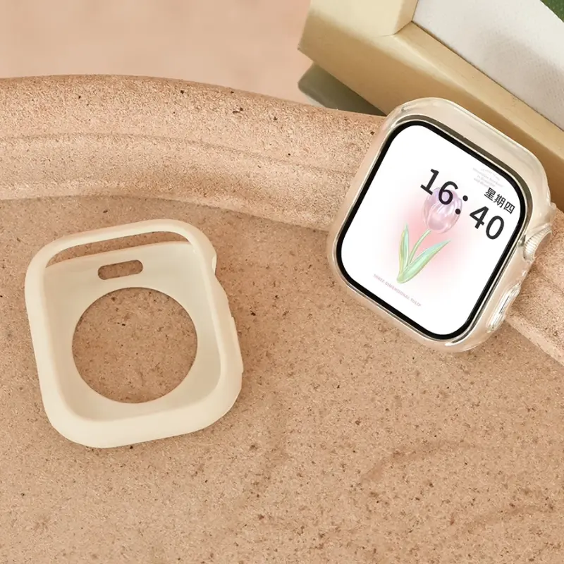Candy Silicone Case for Apple Watch Ultra 2 49mm Cover 9 8 7 6 Se 5 4 45mm 42mm Protection Iwatch Series 44mm 40mm 41mm Bumper