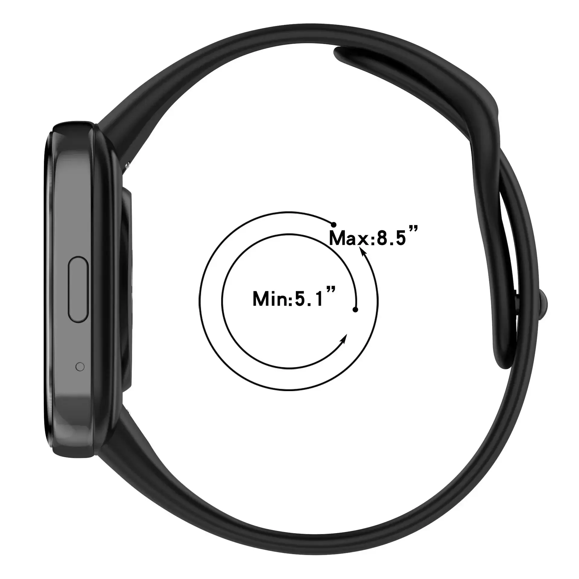 Silicone WatchBand Strap For Xiaomi Redmi Watch 3 SmartWatch Wristband Bracelet for Xiaomi Redmi Watch 3 Active/Lite Strap