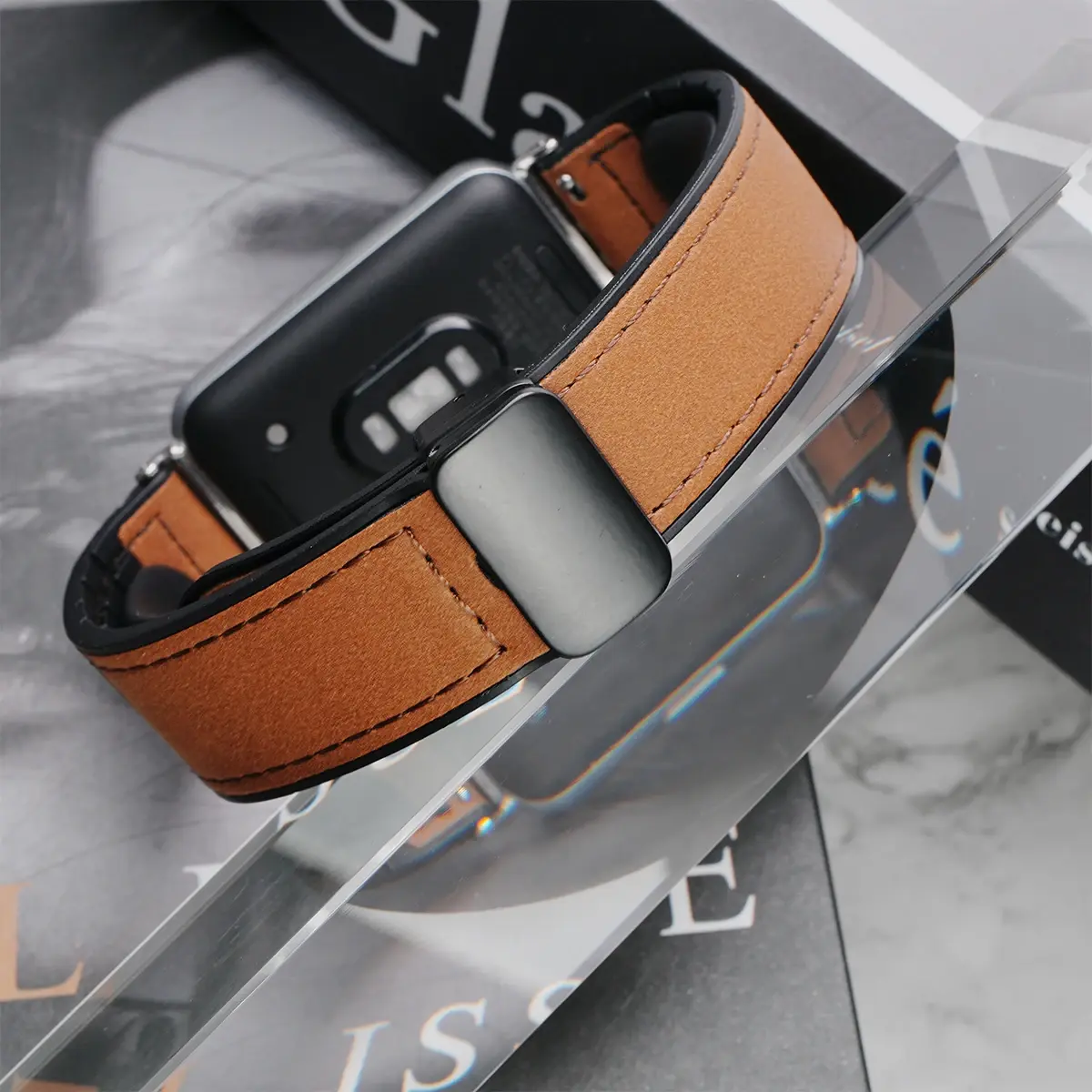 Leather Strap For Samsung Galaxy Fit 3 Smart Watch Band Accessories Replace Belt Wristband For Galaxy Fit 3 Bracelet
