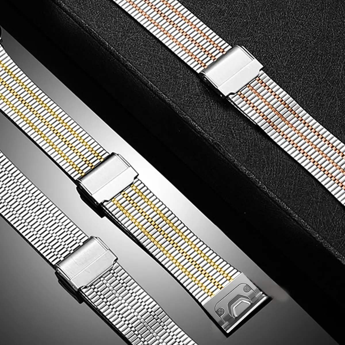 26mm 22mm Quick Fit Metal Strap for Garmin Watch Fenix 6 7 Pro 5 Plus 5s 6s 7s 3HR 945 No Gaps Stainless Steel Curved End Band