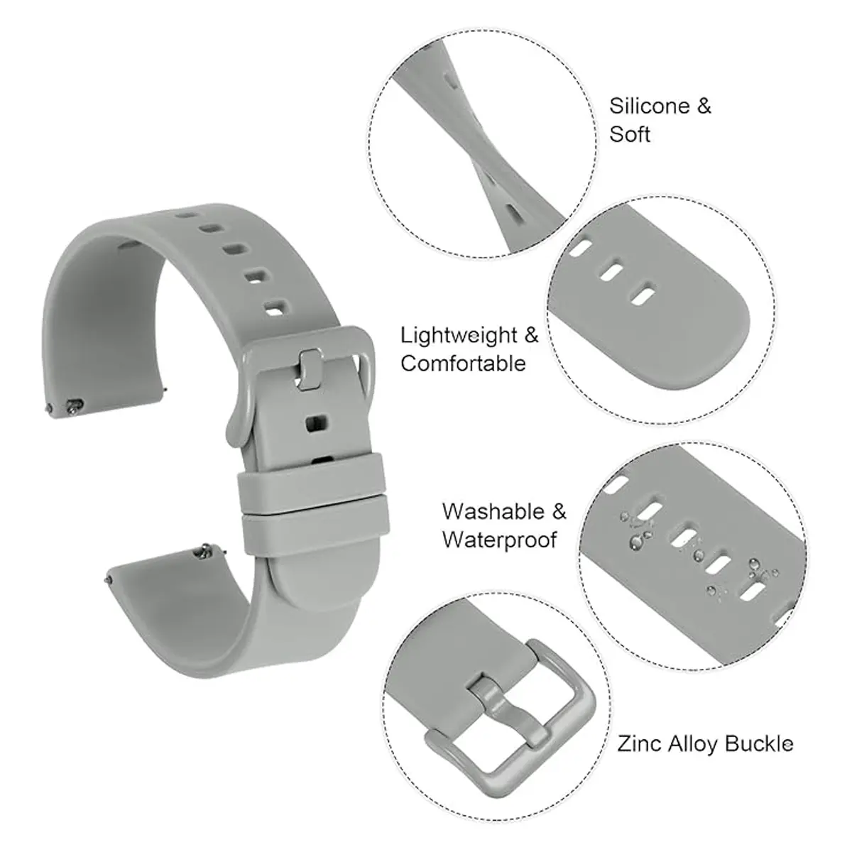 New Silicone Case + Strap for Redmi Watch 5 Lite/5 Active Repacement Bracelet Belt Smart Watchband Protective Shell Cover Correa
