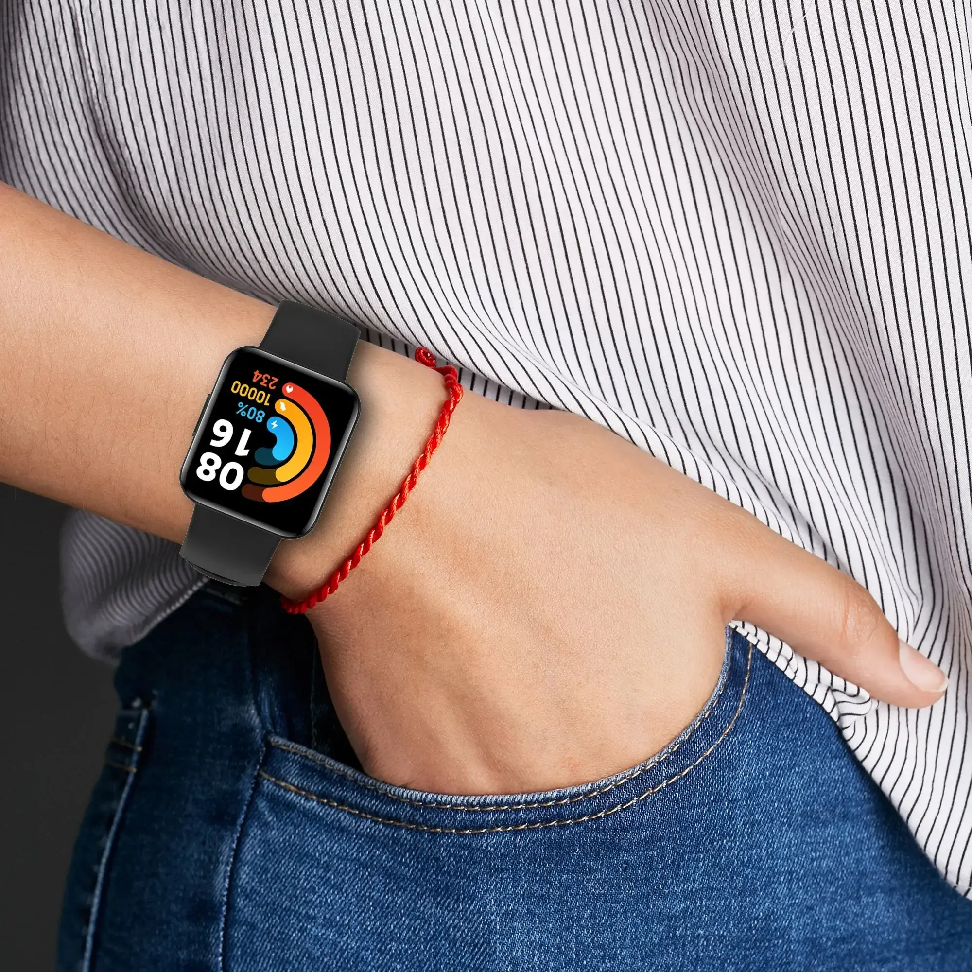 Silicone Strap For Xiaomi Mi Watch 2 3 Lite Mi poco Watch band For Redmi watch 2 Lite 3 Active Wrist Redmi watch 3 lite Bracelet
