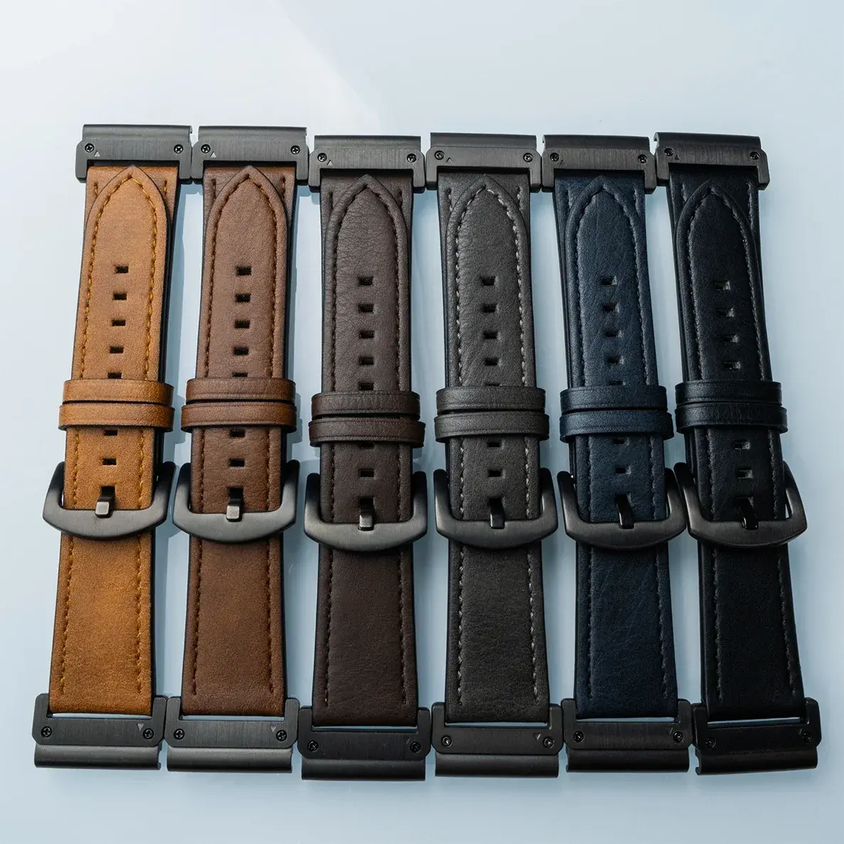 Leather strap For Garmin Watch Fenix 6 6x 7 7x Pro 5 5x Plus 22/26mm QuickFit Sports Bracelet 3HR Forerunner 945 Smartwatch Band