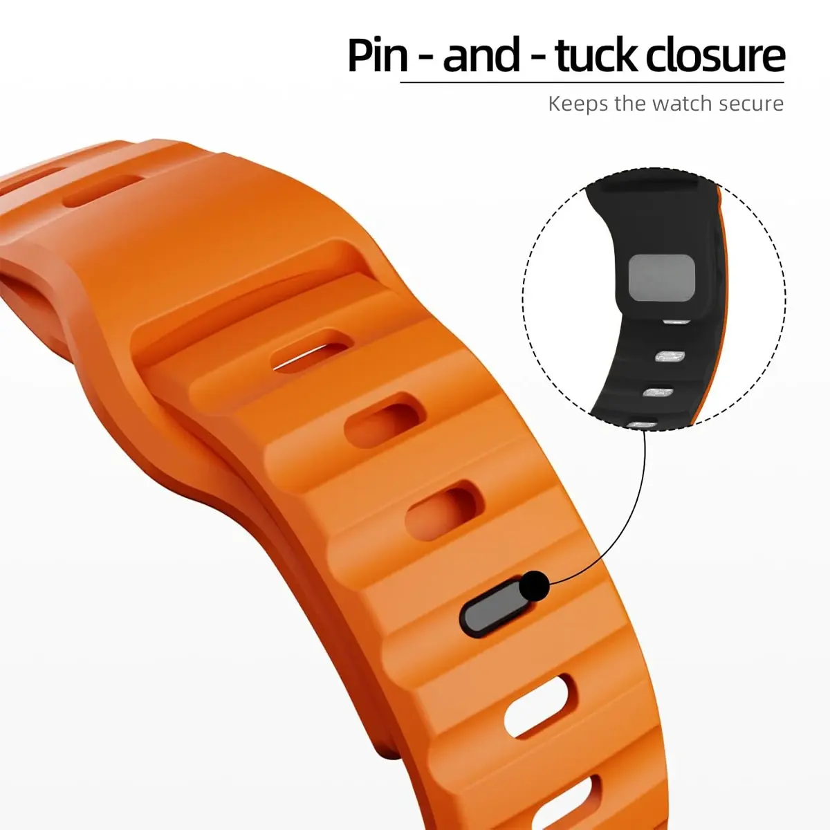 Silicone Strap for Apple Watch Band Ultra 2 49mm 46mm 44mm 45mm 41mm 40mm 42mm Two-tone Bracelet Iwatch Serise 10 9 8 7 6 SE 5 4
