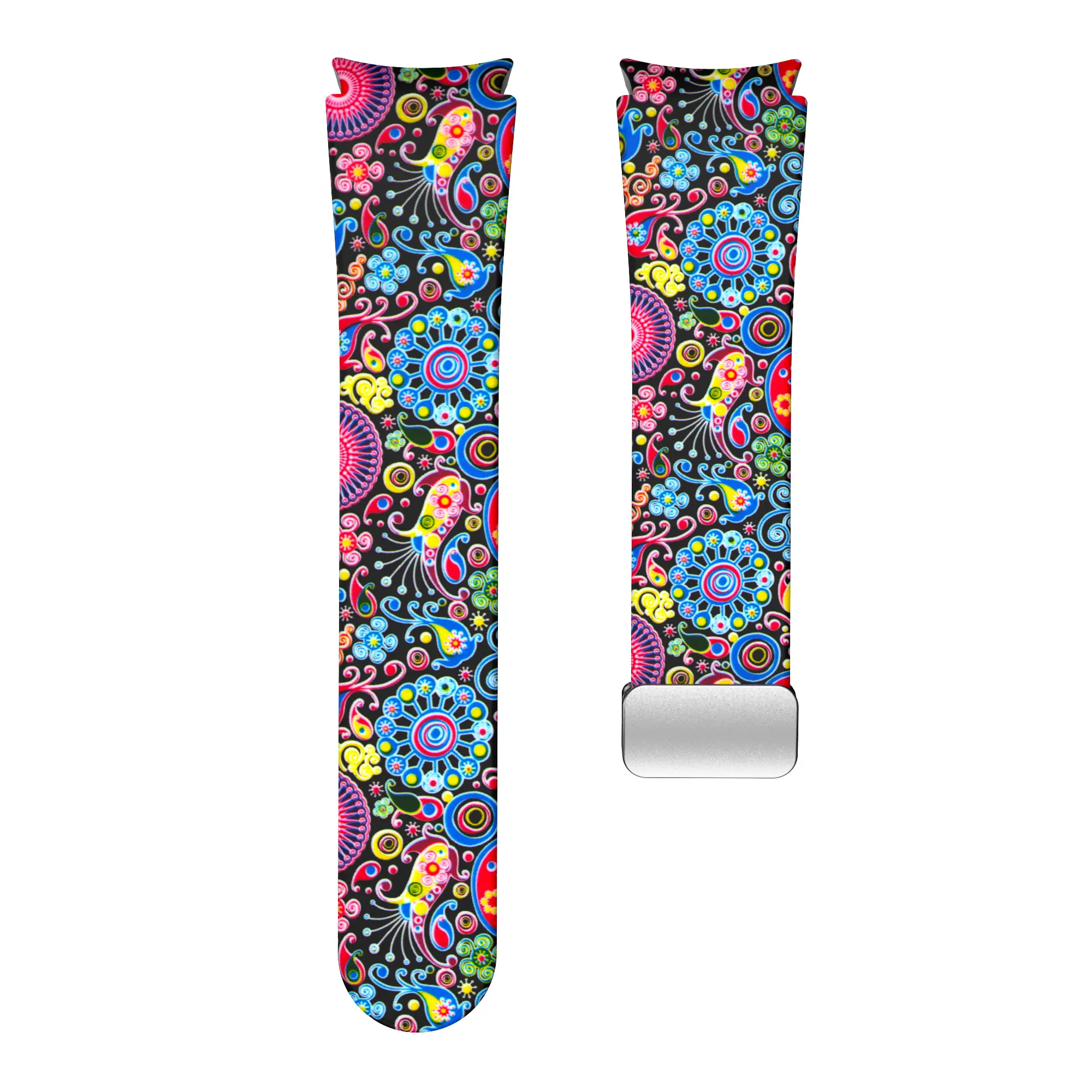 Magnetic Straps for Galaxy Watch 6 47mm 43mm for Watch 4/5 44mm 40mm Print Reflective Correa Band for Watch 4 Classic 42mm 46mm