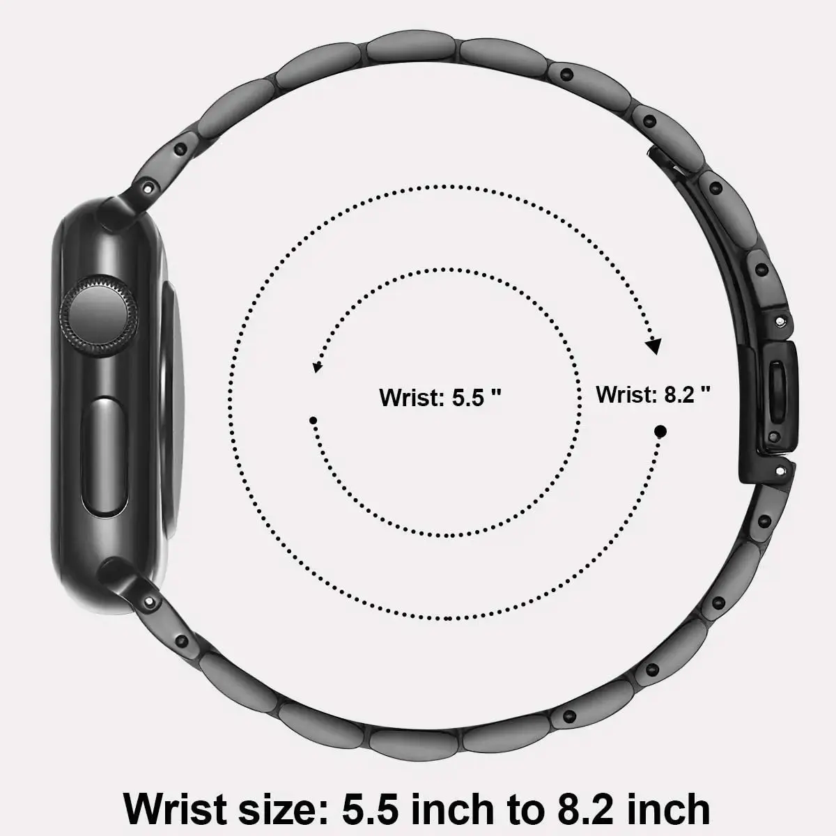 Stainless Steel Strap For Apple Watch Band 49mm 42mm 46mm Metal Bracelet iWatch Ultra 2 Series 10 9 8 7 6  5 4 3 for Women 45mm