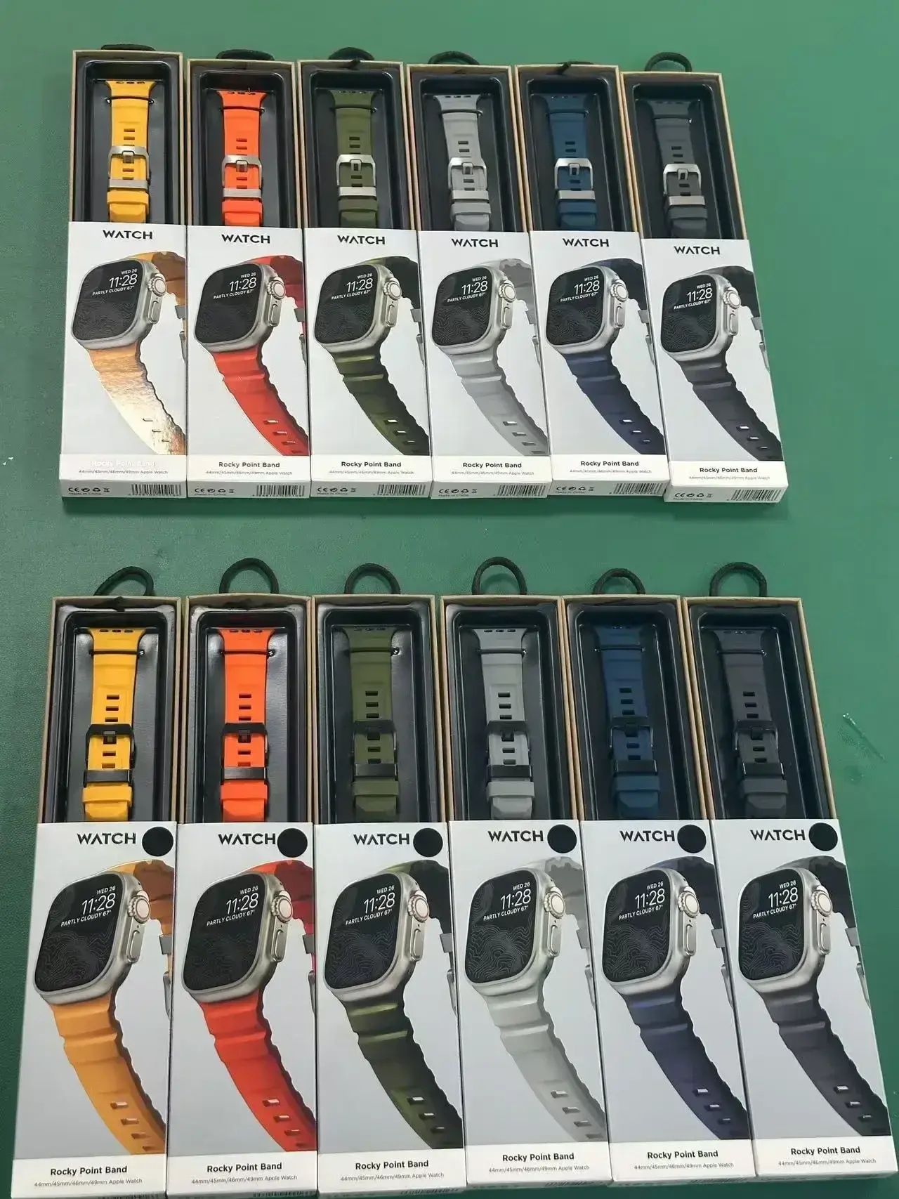 Soft Silicone Strap For Apple Watch Ultra 10 9 8 7 6 5 SE High-end Bracelet Wristband iWatch 46mm 45mm 49/44mm Accessories