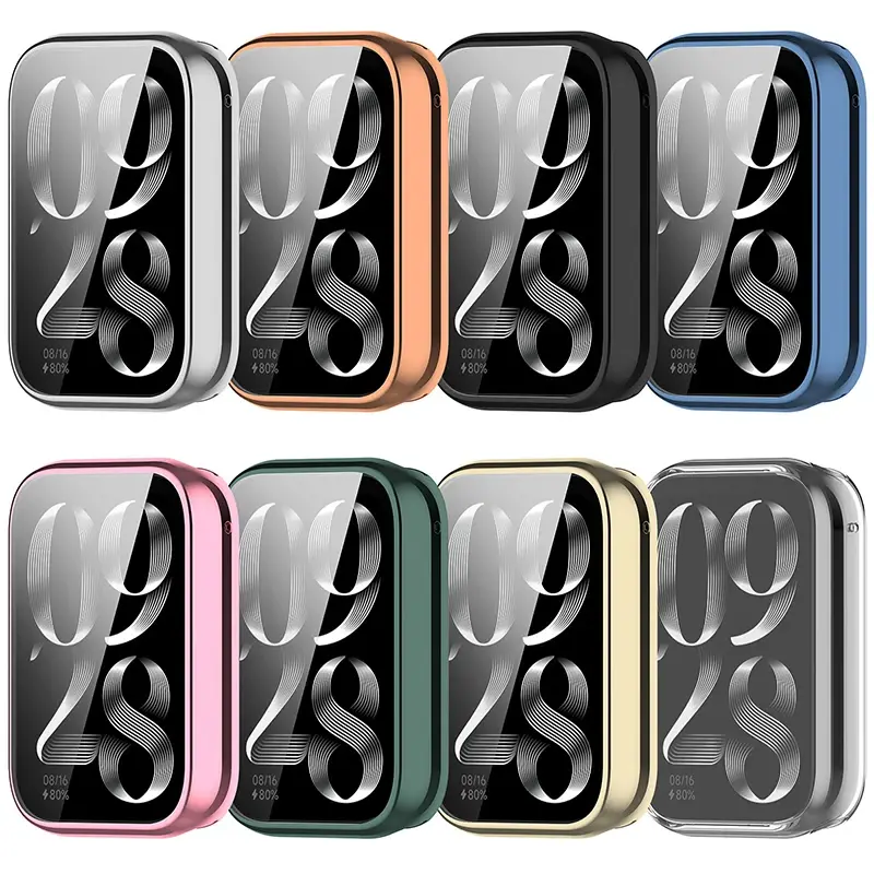 Soft TPU Case For Xiaomi Mi band 8 Pro Smart Watch Strap Bumper Cover Screen Protector For Xiaomi Mi band9 Pro