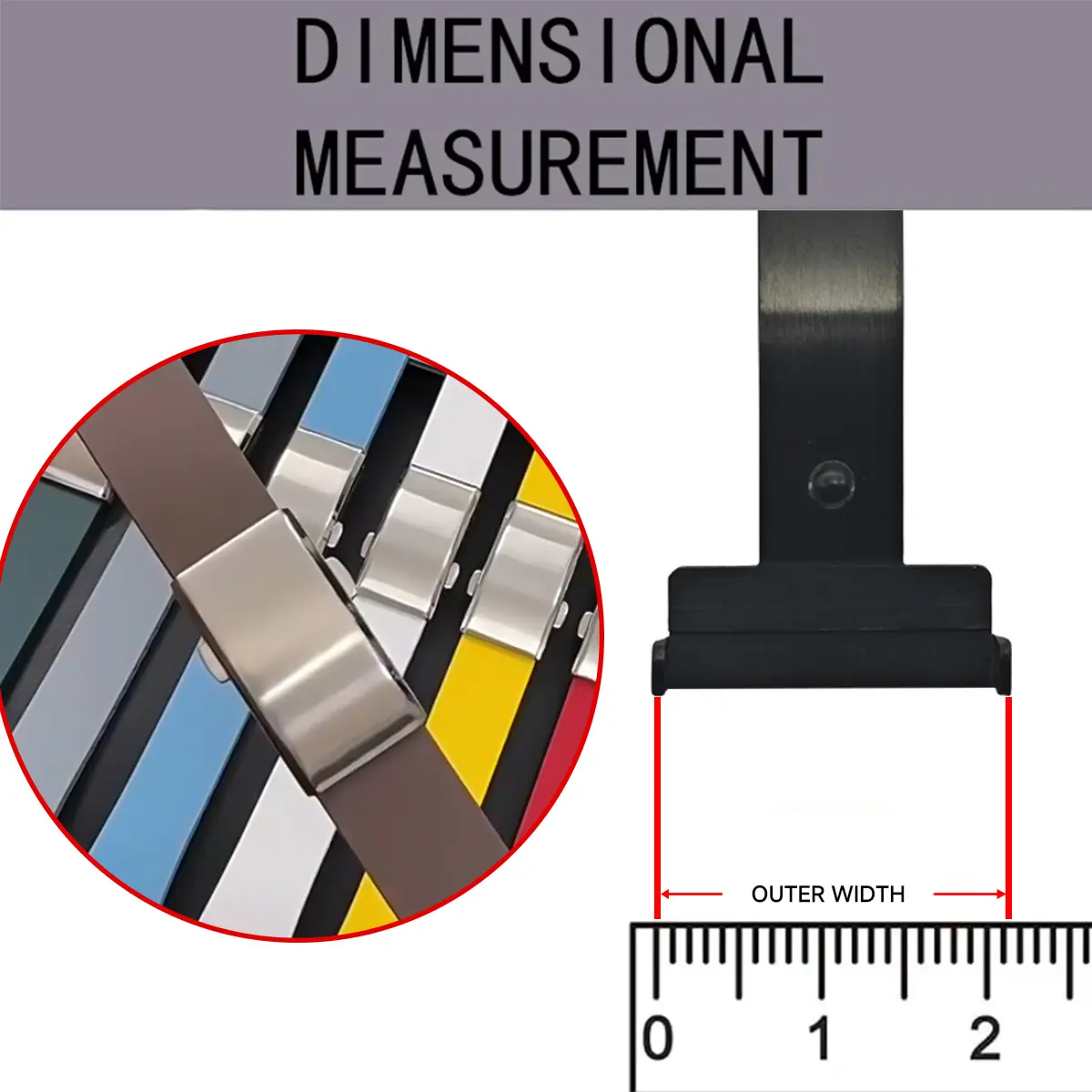 18/20/22mm 316L Solid Stainless Steel Watch Clasp Luxury Adjustable Folding Buckle Premium Metal Clasp Watch Repair Accessories