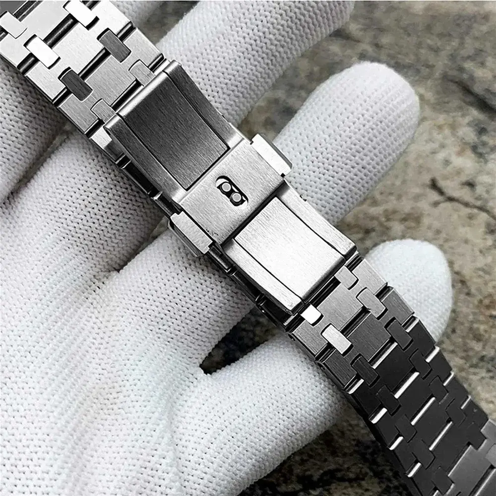 GA2100 Mod Kit For Casioak GA2100 Luxury Refit Mod Kit Set For G shock GA-2110 Modification Kit Stainless Steel Case Metal Strap
