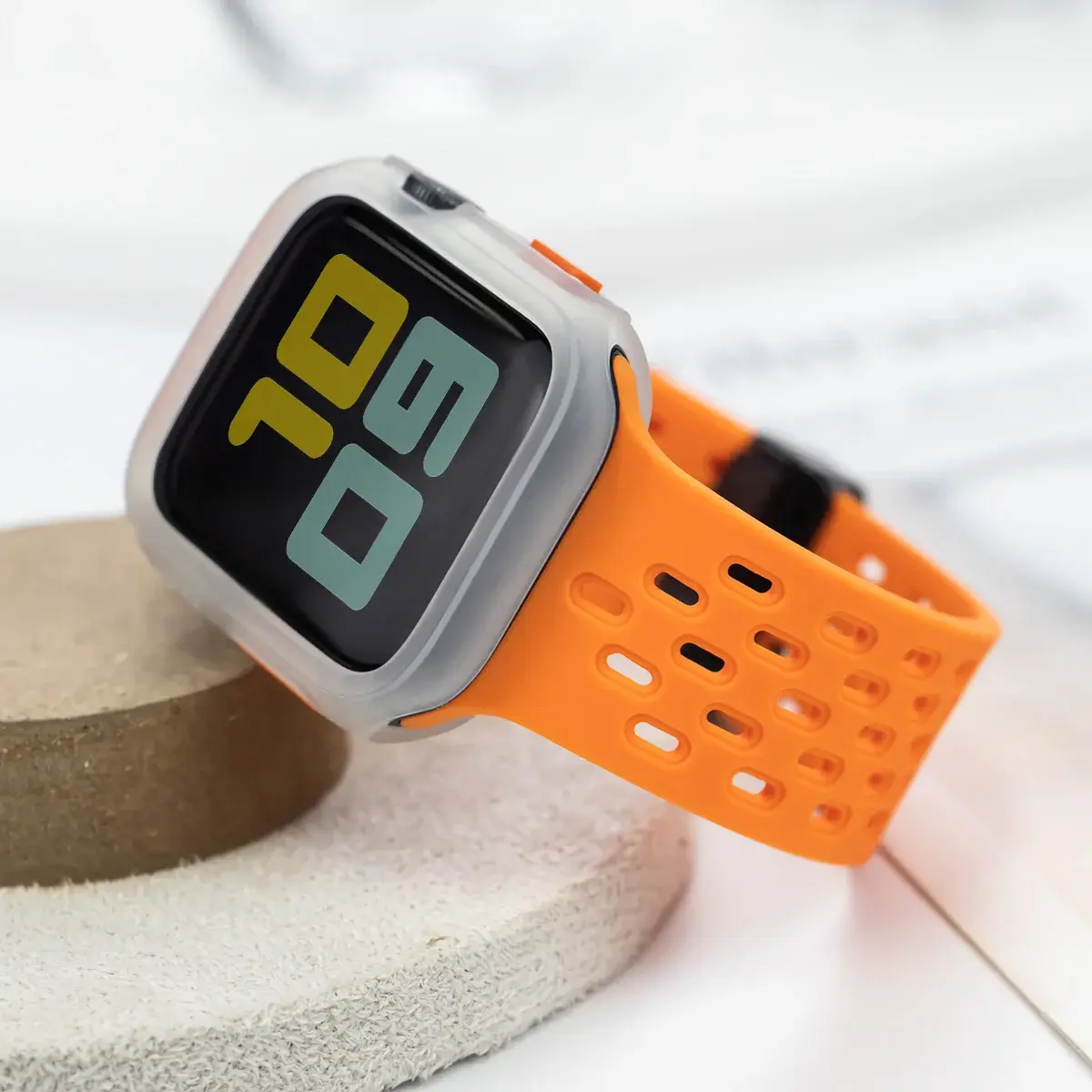 Case+Strap for Apple Watch Band Ultra 2 49mm 42mm 44mm 40mm Silicone Bracelet TPU Case Iwatch Series 9 8 7 6 SE 5 4 45mm 41mm