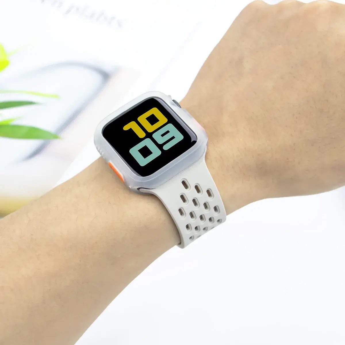 Case+Strap for Apple Watch Band Ultra 2 49mm 42mm 44mm 40mm Silicone Bracelet TPU Case Iwatch Series 9 8 7 6 SE 5 4 45mm 41mm