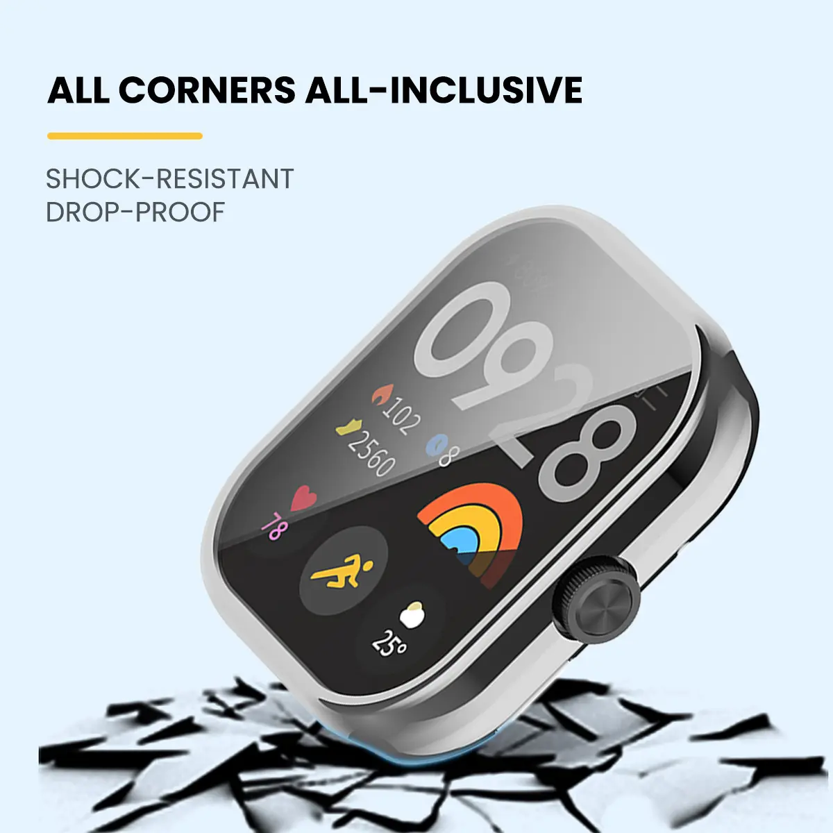 TPU Screen Protector For Xiaomi Redmi Watch 4 Smart Watchband Case Protective Cover Shell Soft Protective Case For Redmi Watch 4