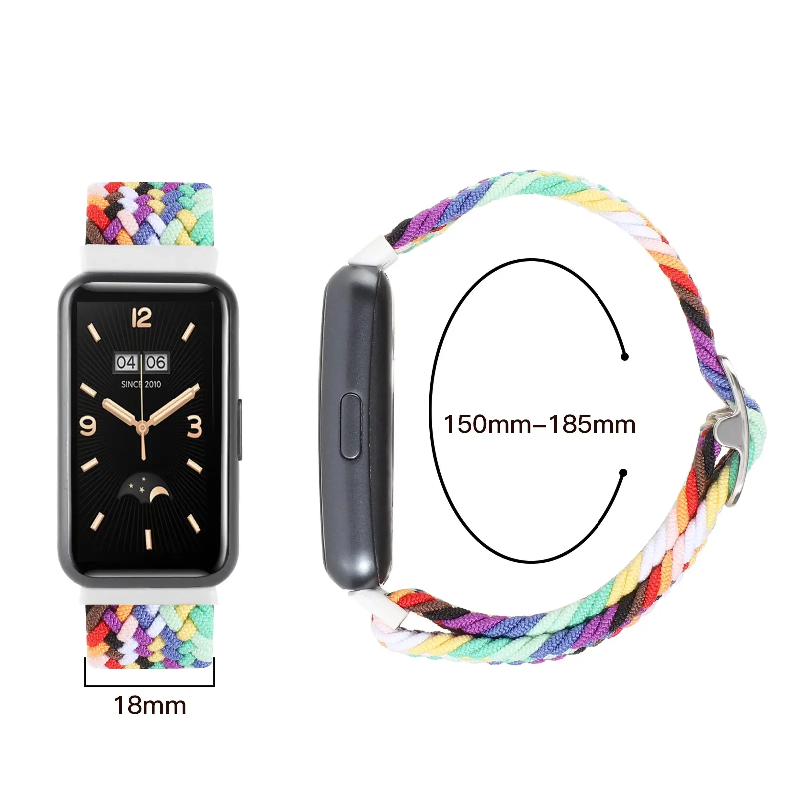 Nylon Loop Strap for Xiaomi Mi Band 8 Pro Band Comfortable Replacement Wristband for Xiaomi Redmi Watch 4 Belt Strap Accessories