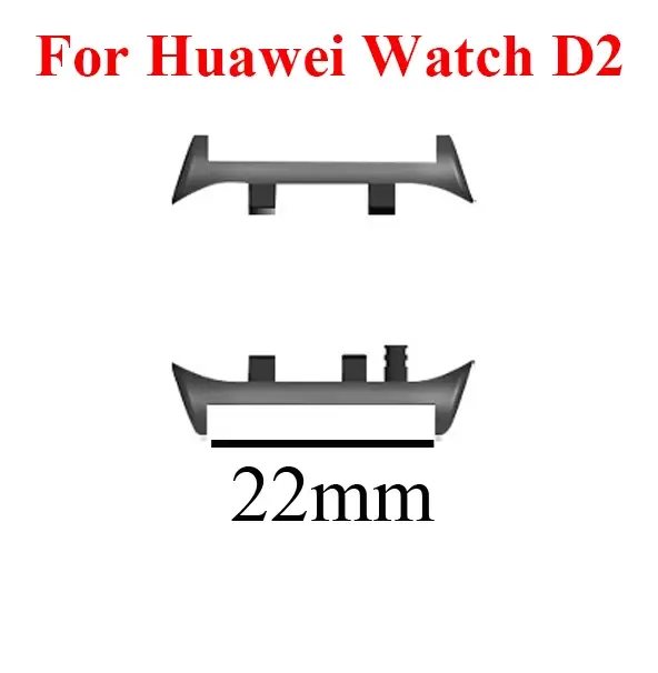 1pair Adapter For Huawei Watch D2 Watchband Strap Connector Bracelet 22mm Width Stainless Steel Accessories for Huawei Watch D