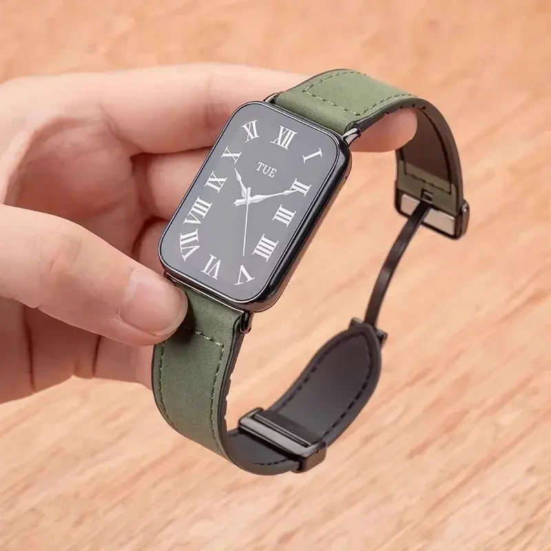 Cow Leather Strap For Mi band 8 pro Sport Watchband For Redmi Watch4 Replacement Woman Man Correa Bracelet Smartwatch Belt 20 22