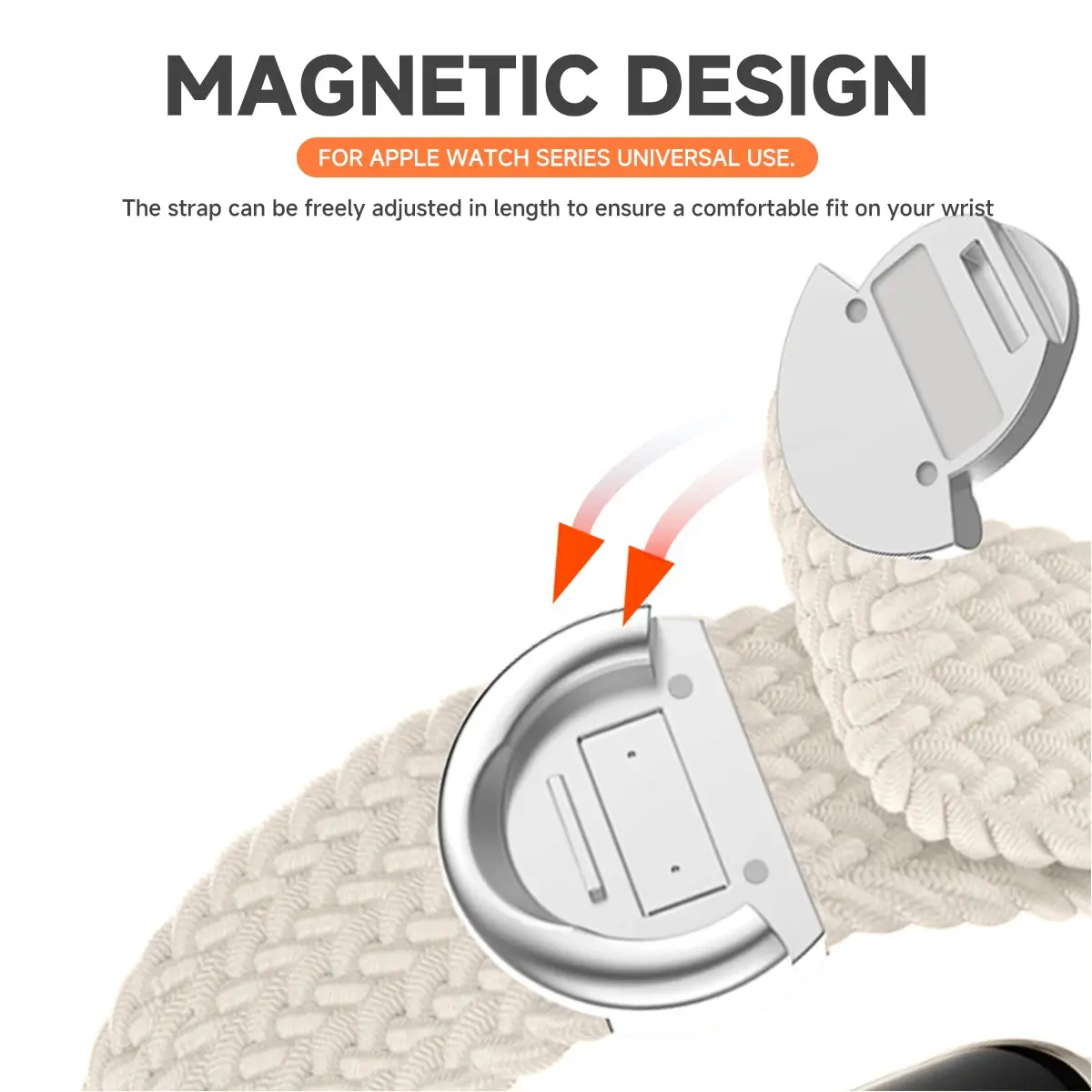 18mm 20mm 22mm Braided Nylon Loop Strap for Huawei Watch GT5/GT4 Pro Parachute Buckle Comfortable Band for Samsung Watch 7 6 5 4