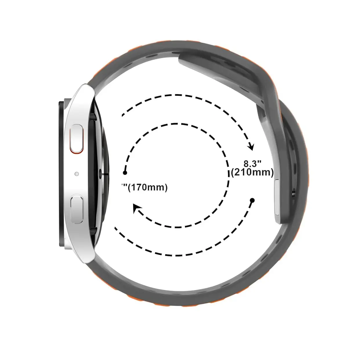 22mm/20mm Silicone band For Amazfit GTS 4/3/2e/GTS2 Mini/GTR 42mm/47mm/GTR 4/3 Pro/2/2e intelligence Sport Bracelet watch strap