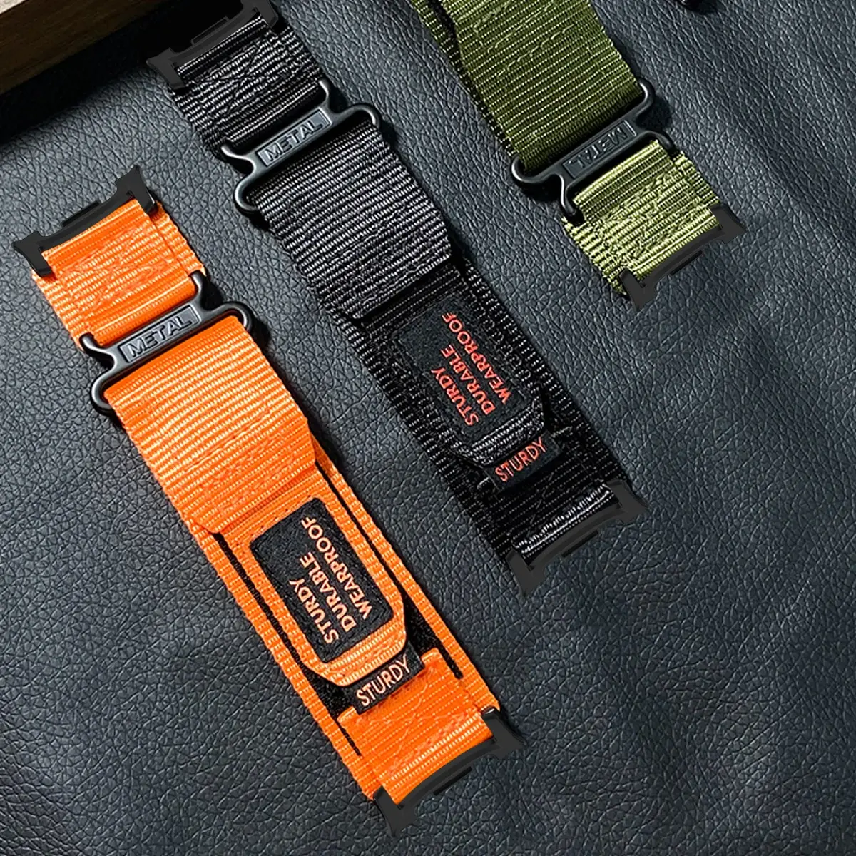 Sport Nylon Strap for Samsung Galaxy Watch 8 44/40mm Classic Replacment Bracelet Sport Watchband Correa for Watch 8 Classic Band